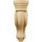 Ekena Millwork 3 7/8"W x 8"D x 13"H Los Angeles Hollow Back Corbel, Alder COR03X08X13HAAL - alternate 4